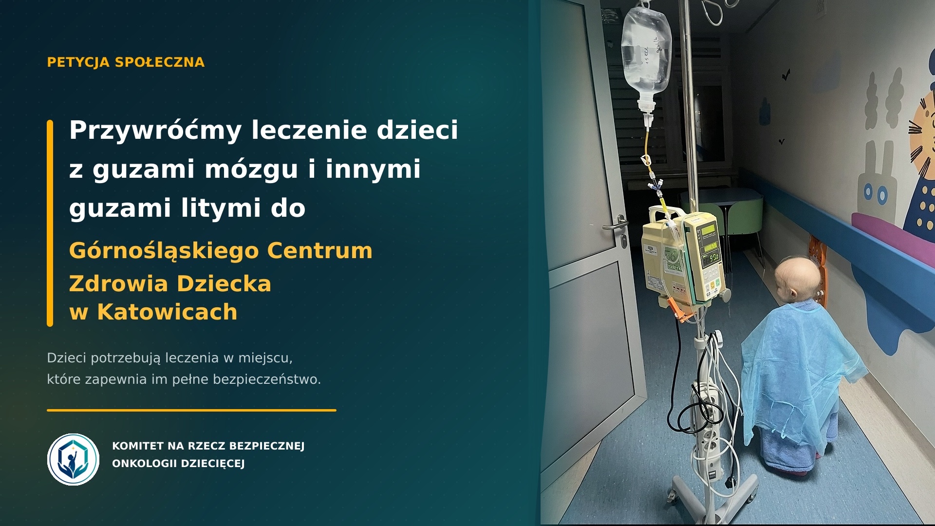 Petycja o przywrócenie leczenia dzieci w GCZD